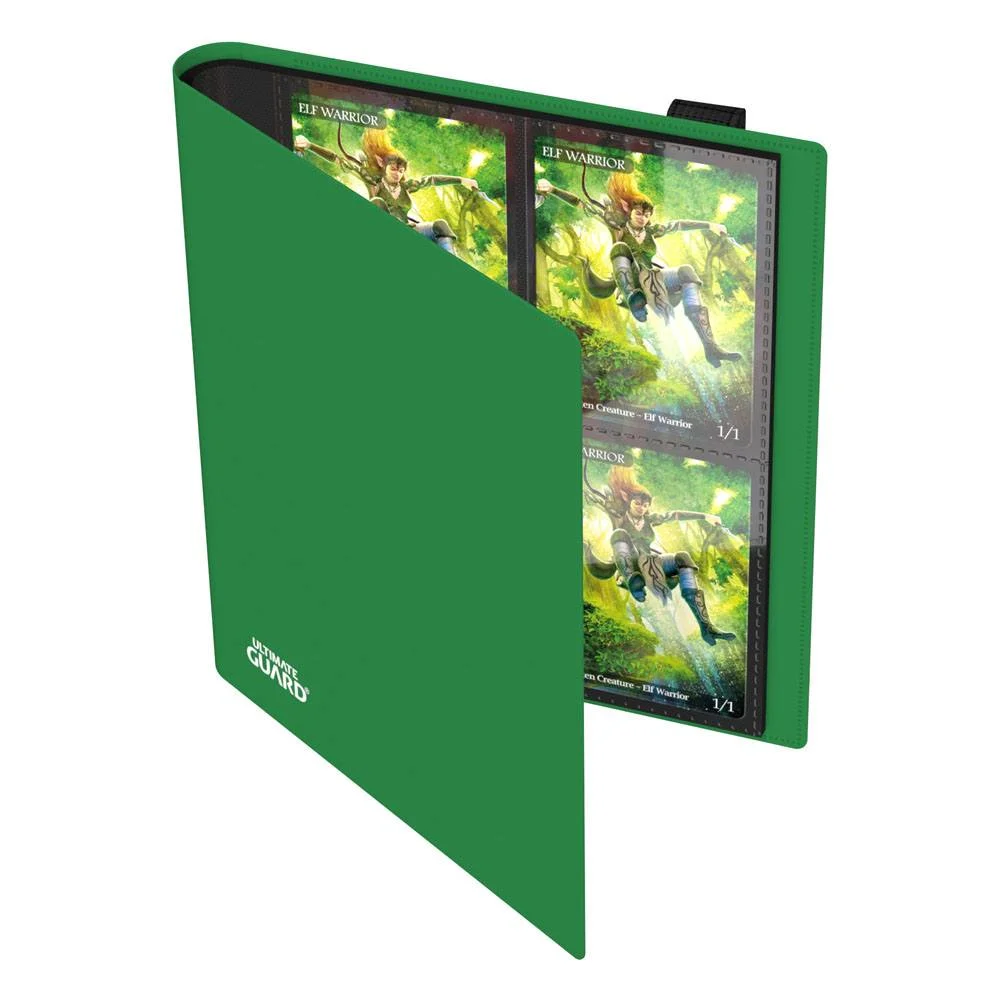 Ultimate Guard Flexxfolio (160 double-sleeved cards) 8-Pocket 70 x 97 mm - Green